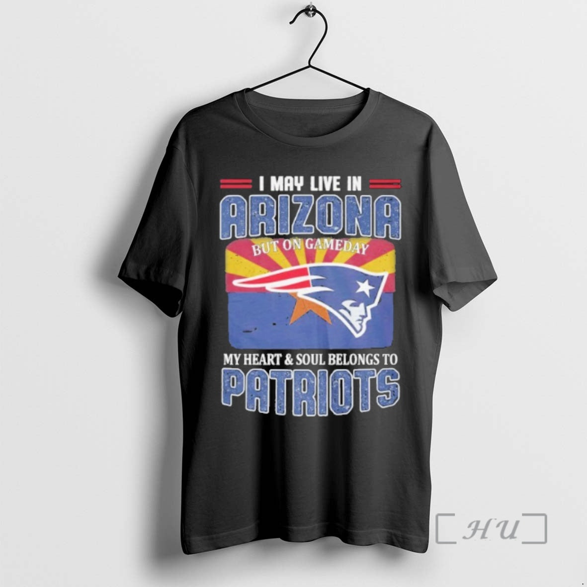 Officials I May Live In Arizona But On Gameday Flag My Heart Soul Belong To T-Shirts, Hoodie, Sweatshirt | RetroVerseTees.com