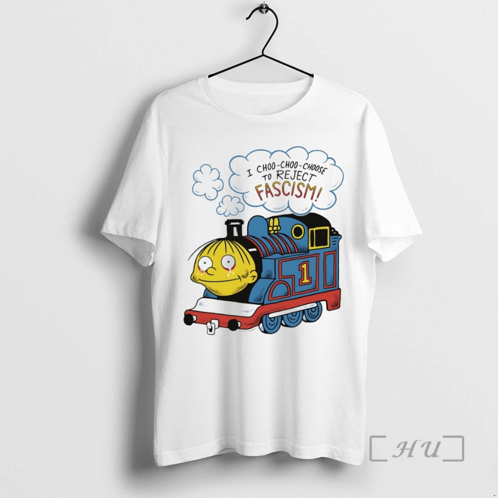 Officials I Choo Choo Choose To Reject Fascism Circle T-Shirts, Hoodie, Sweatshirt | RetroVerseTees.com