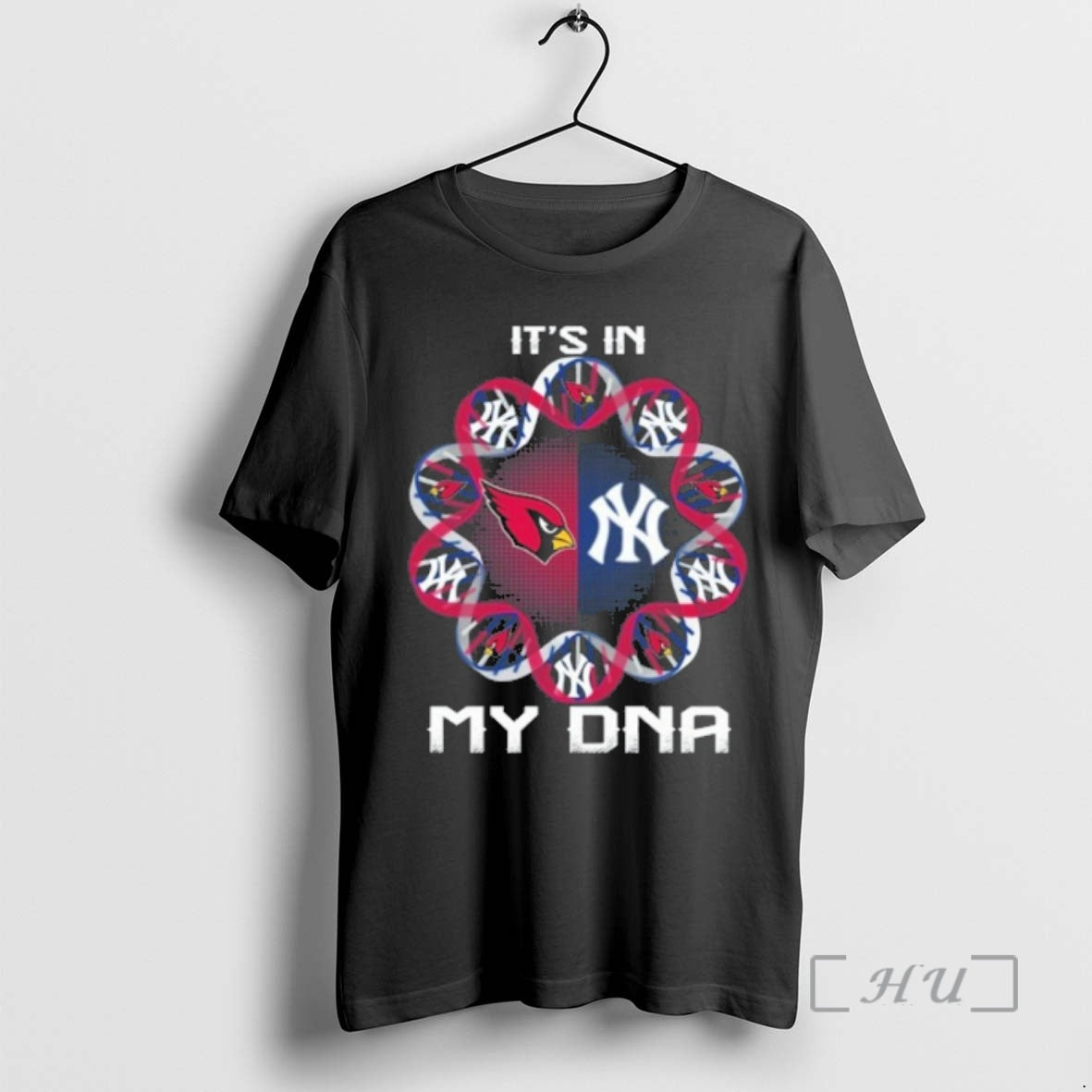 Officials Its In Arizona Cardinals New York Yankees My Dna T-Shirts, Hoodie, Sweatshirt | RetroVerseTees.com