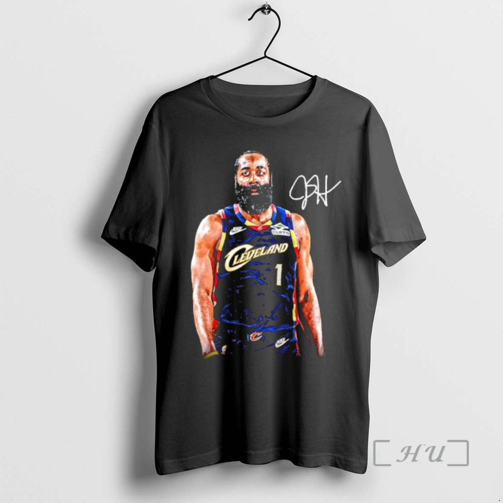 Officials James Harden Cleveland Cavaliers Signature Graphic T-Shirts, Hoodie, Sweatshirt | RetroVerseTees.com