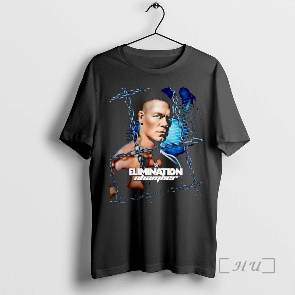 Officials John Cena Elimination Chamber Graphic Christmas T-Shirts, Hoodie, Sweatshirt | RetroVerseTees.com