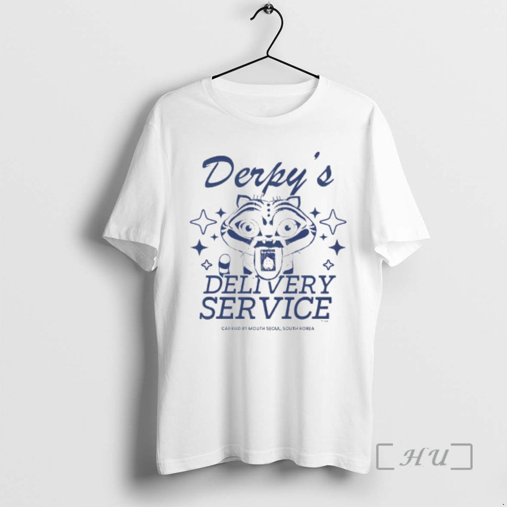 Officials Kpop Demon Hunters Derpys Delivery Service T-Shirts, Hoodie, Sweatshirt | RetroVerseTees.com