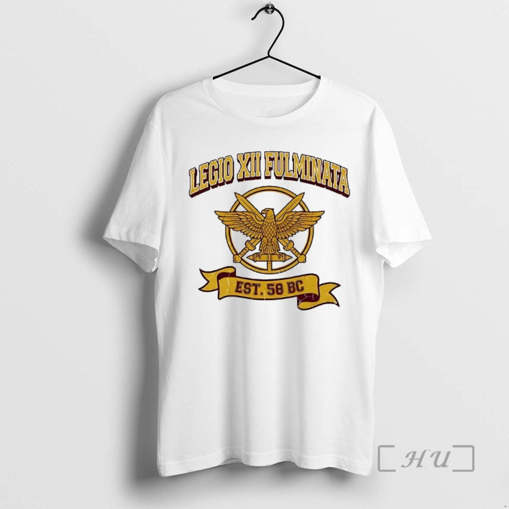 Officials Legio Xii Fulminata Est 58 Bc Varsity Style Logo T-Shirts, Hoodie, Sweatshirt | RetroVerseTees.com