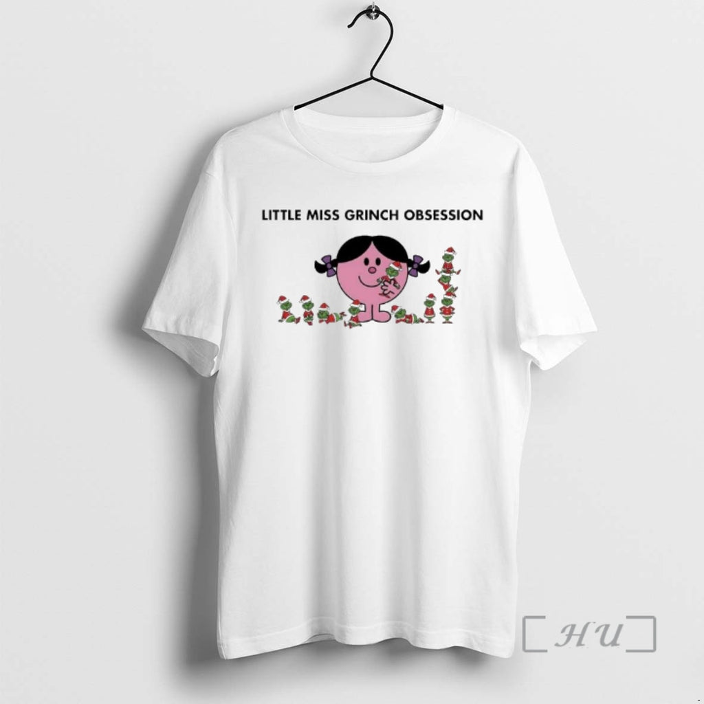 Officials Little Miss Grinch Obsession T-Shirts, Hoodie, Sweatshirt | RetroVerseTees.com