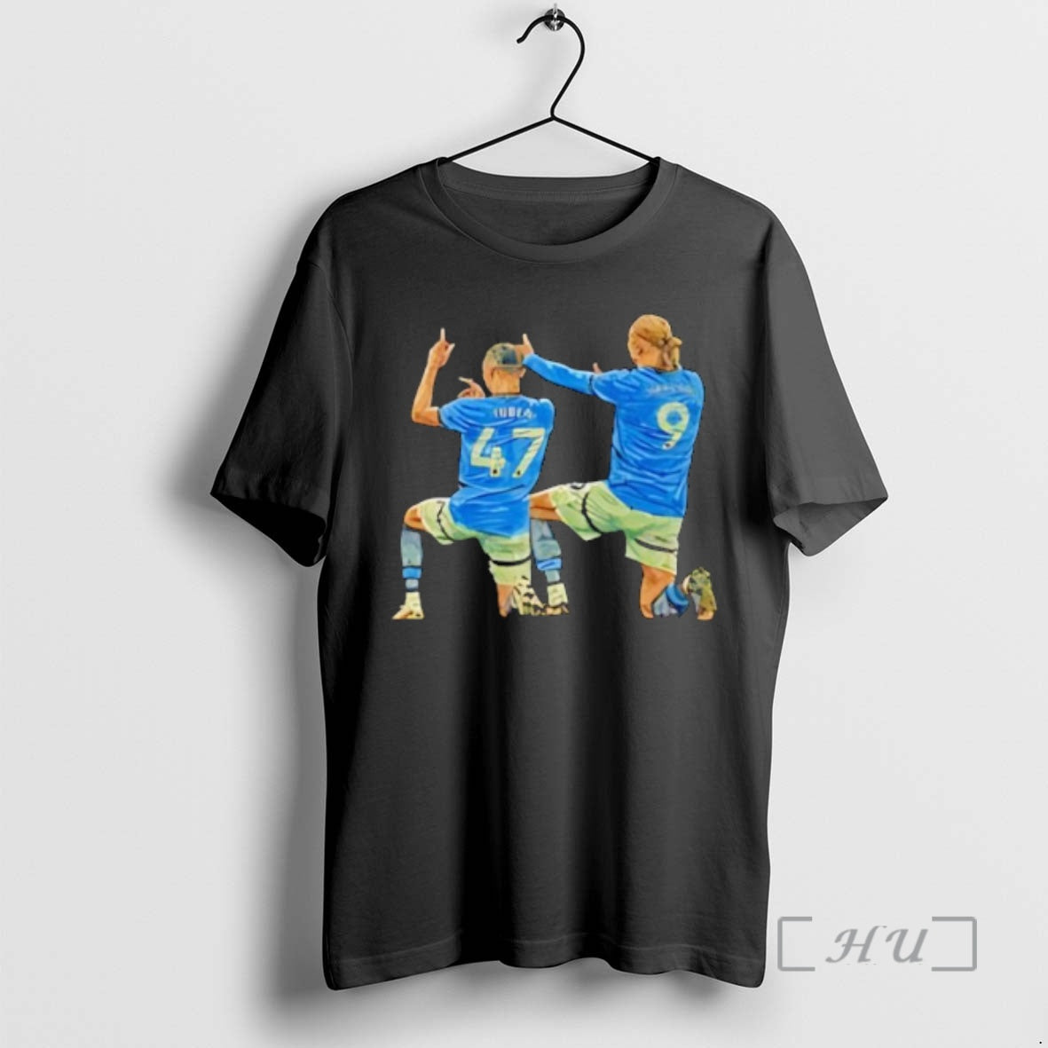 Officials Manchester City Haaland And Phil Foden Celebration T-Shirts, Hoodie, Sweatshirt | RetroVerseTees.com