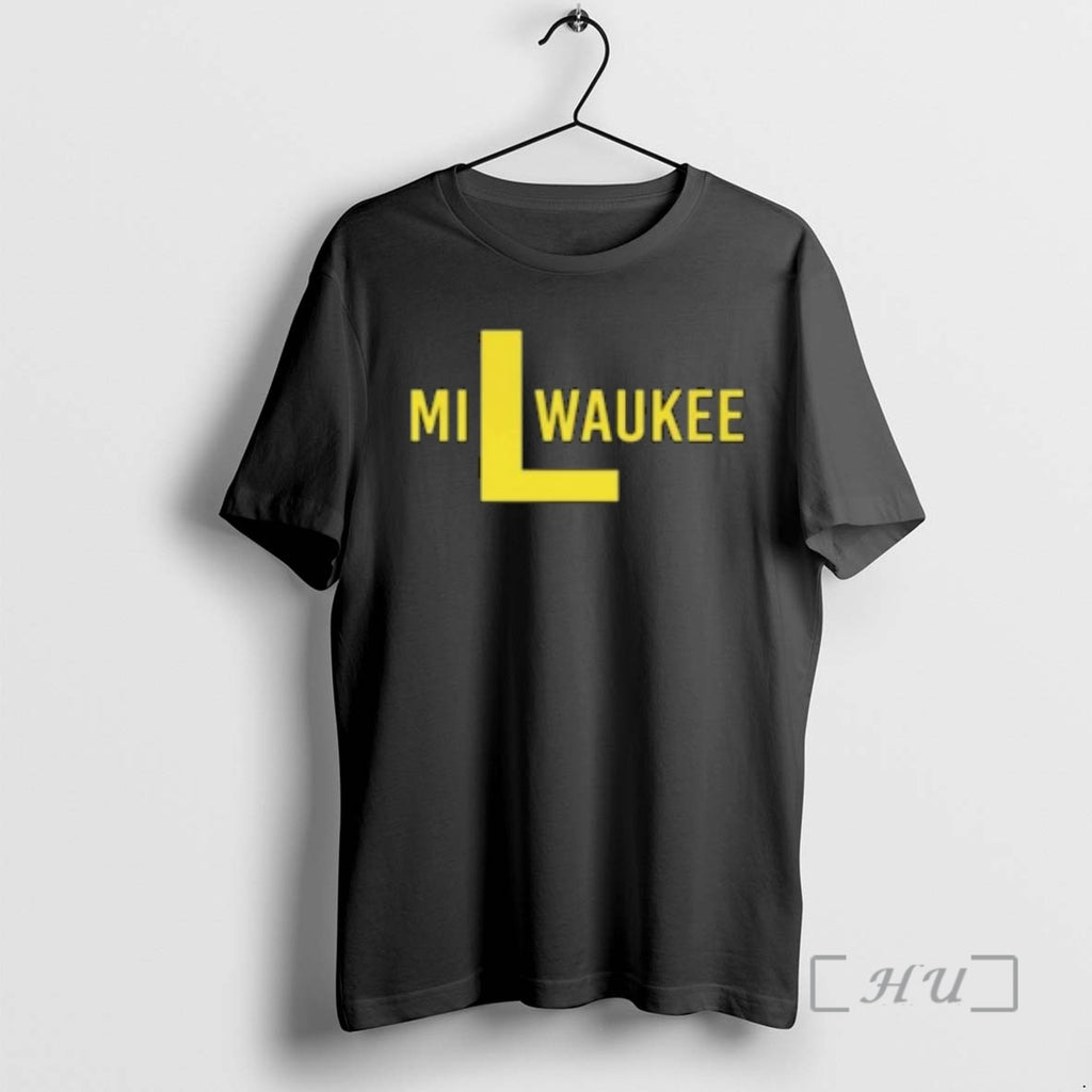 Officials Milwaukee Fly The L Circle Black T-Shirts, Hoodie, Sweatshirt | RetroVerseTees.com