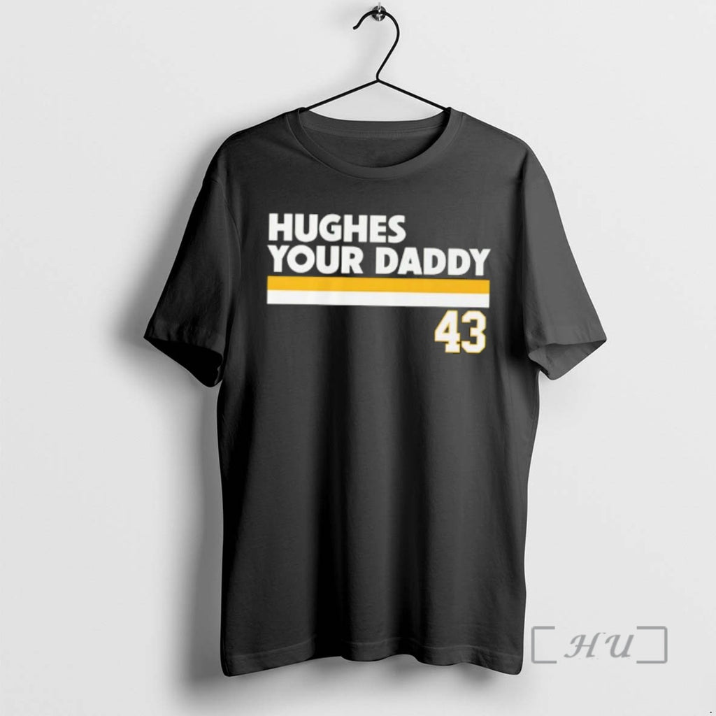 Officials Minnesota Wild Quinn Hughes Your Daddy 43 T-Shirts, Hoodie, Sweatshirt | RetroVerseTees.com