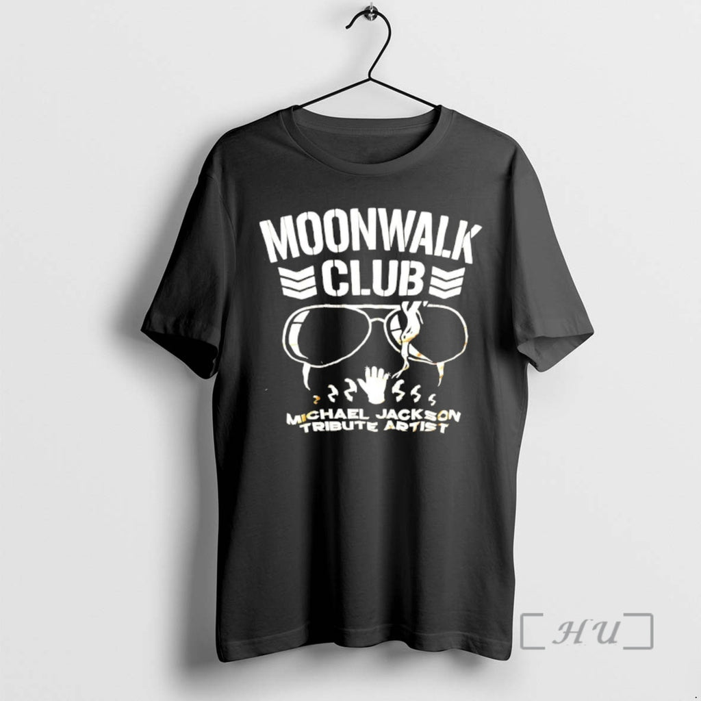 Officials Moonwalk Club Michael Tribute Artist T-Shirts, Hoodie, Sweatshirt | RetroVerseTees.com
