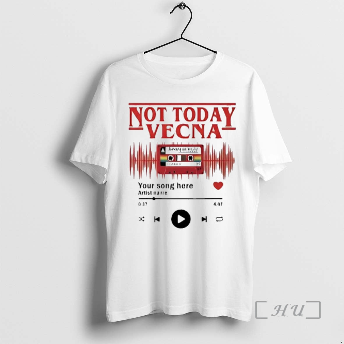 Officials Not Today Vecna Your Song Here T-Shirts, Hoodie, Sweatshirt | RetroVerseTees.com