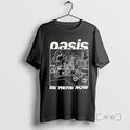 Officials Oasis Be Here Now Line Drawing T-Shirts, Hoodie, Sweatshirt | RetroVerseTees.com