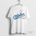 Officials October Los Angeles Postseason Logo Ornaments T Shirt