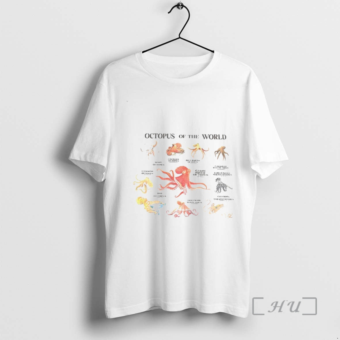 Officials Octopus Of The World Ocean Animals Vintage T-Shirts, Hoodie, Sweatshirt | RetroVerseTees.com