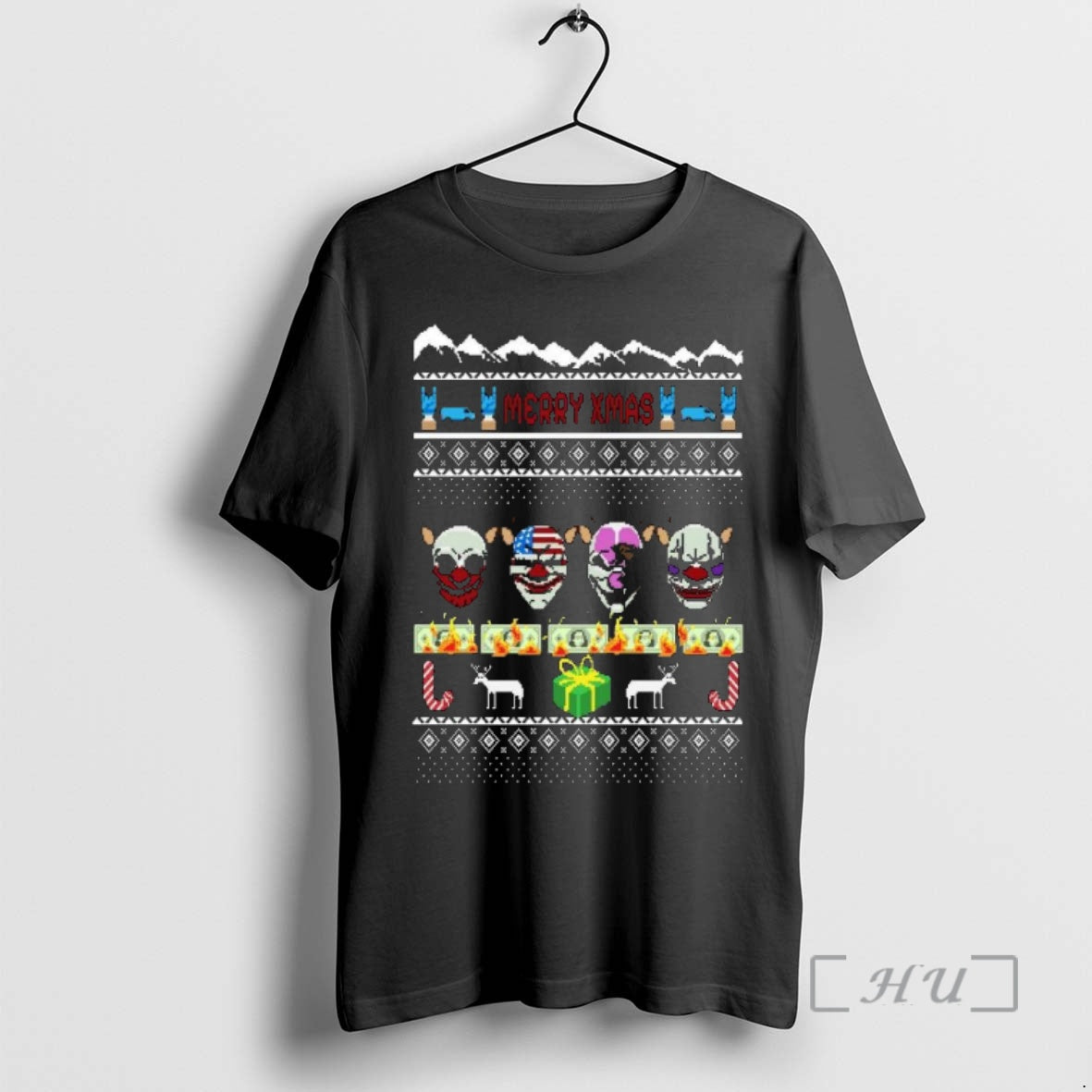 Officials Payday Black Christmas Graphic T-Shirts, Hoodie, Sweatshirt | RetroVerseTees.com