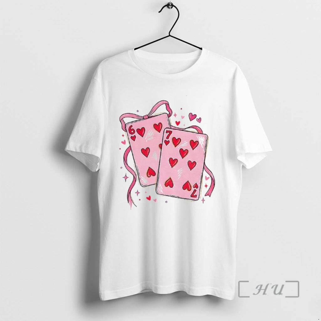 Officials Playing Cards Valentine 6 7 T-Shirts, Hoodie, Sweatshirt | RetroVerseTees.com