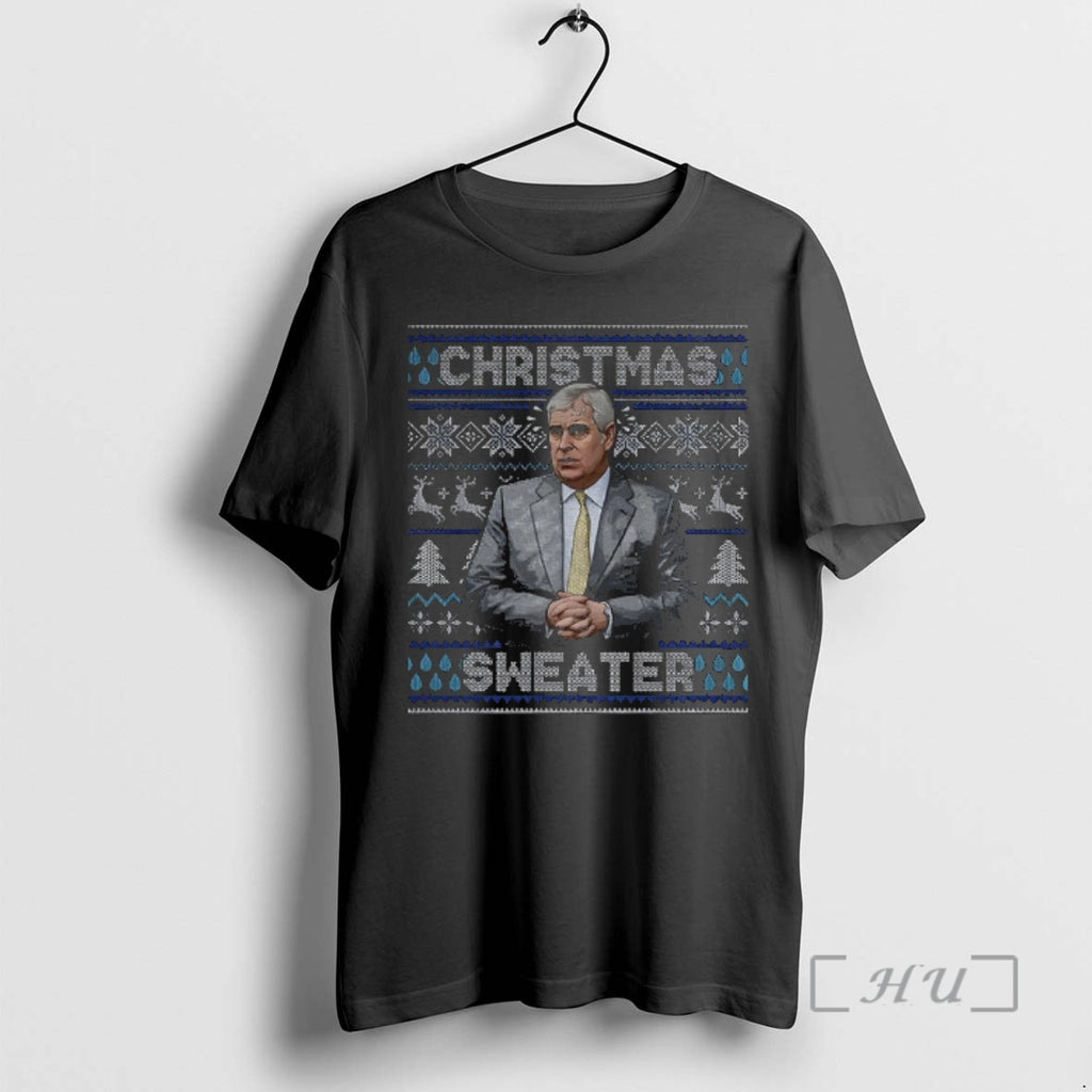 Officials Prince Andrew Duke Of York Christmas Merry Xmas T-Shirts, Hoodie, Sweatshirt | RetroVerseTees.com