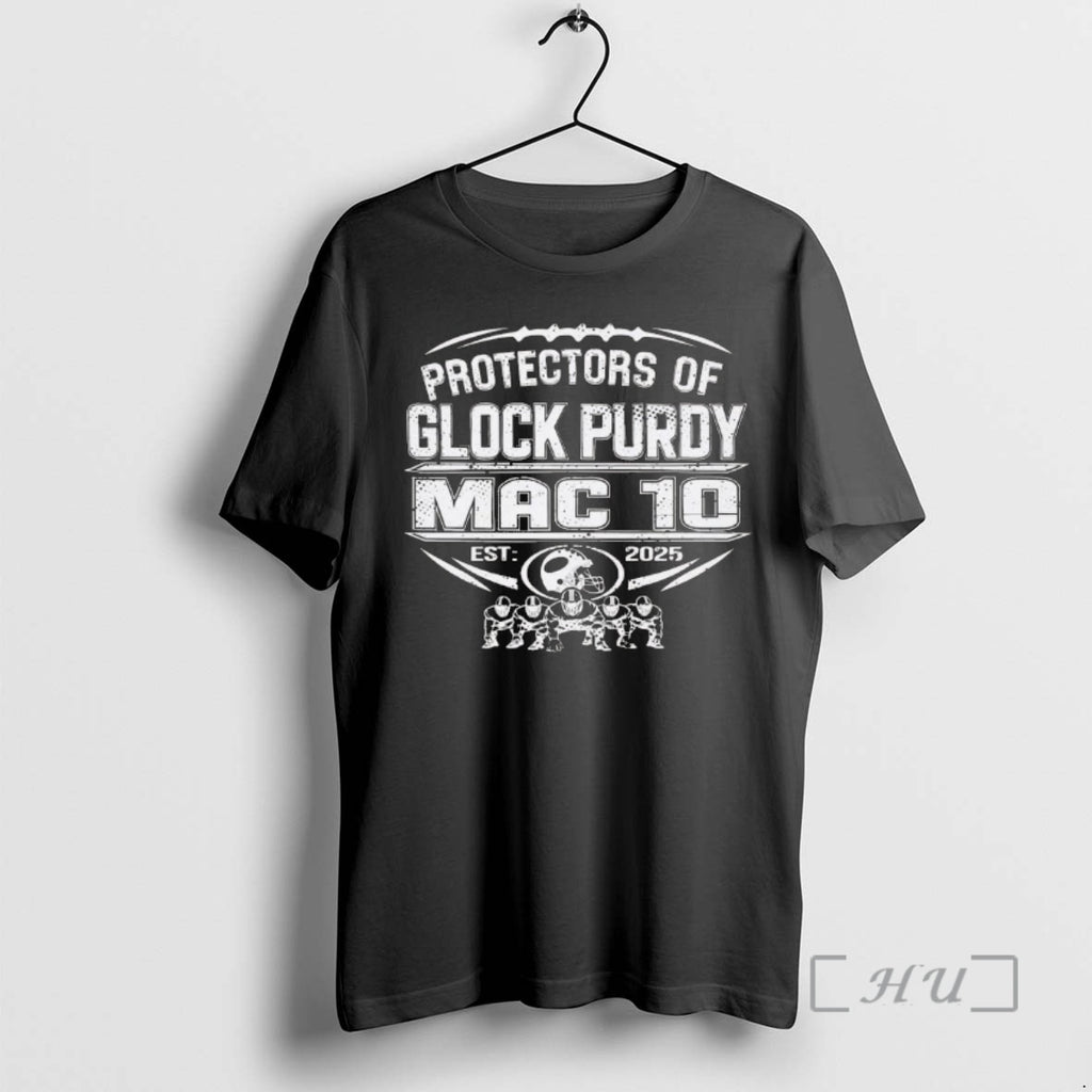 Officials Protectors Of Glock Purdy Mac 10 49ers Brock Purdy T-Shirts, Hoodie, Sweatshirt | RetroVerseTees.com