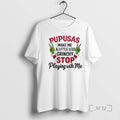 Officials Pupusas Make _ce_bc_ce_b5 A Little Less Grinchy Stop Playing Wih Me Grinch Hands Premium T-Shirts, Hoodie,...