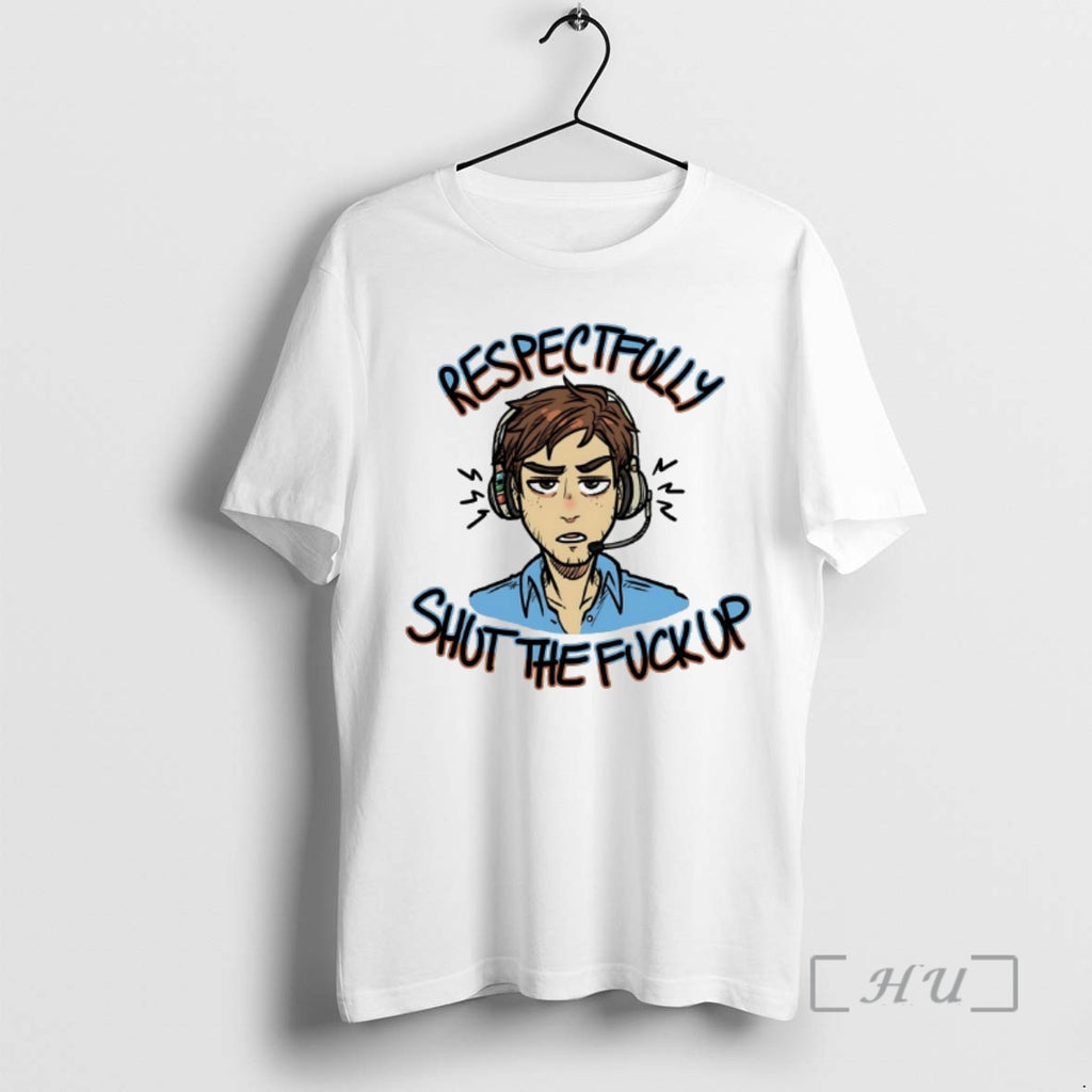 Officials Respectfully Shut The Fuck Up T-Shirts, Hoodie, Sweatshirt | RetroVerseTees.com