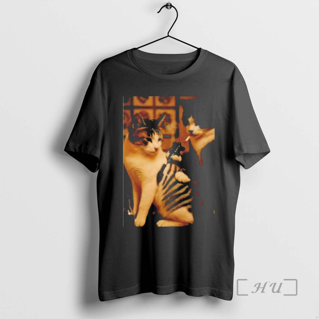 Officials Retro Cat Tattoo Meme T-Shirts, Hoodie, Sweatshirt | RetroVerseTees.com