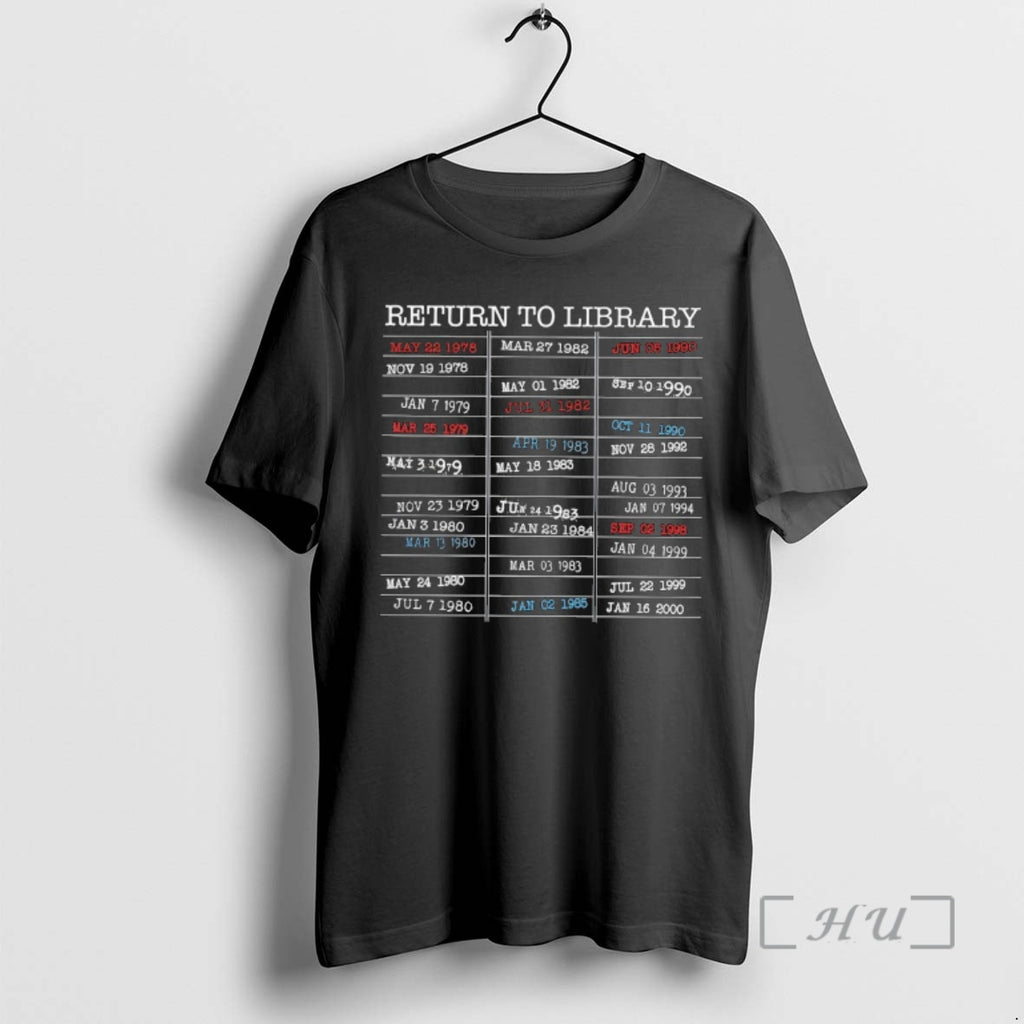 Officials Return To Library T-Shirts, Hoodie, Sweatshirt | RetroVerseTees.com