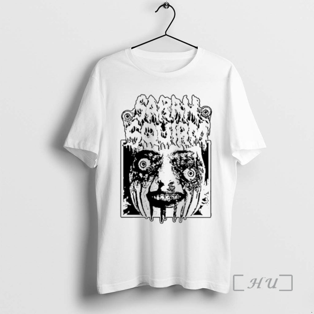 Officials Sarah Squirm Metal Face Horror T-Shirts, Hoodie, Sweatshirt | RetroVerseTees.com