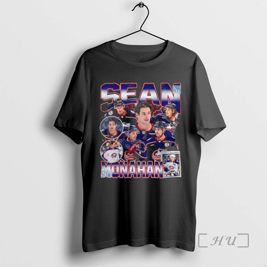 Officials Sean Monahan Signature Graphic T-Shirts, Hoodie, Sweatshirt | RetroVerseTees.com