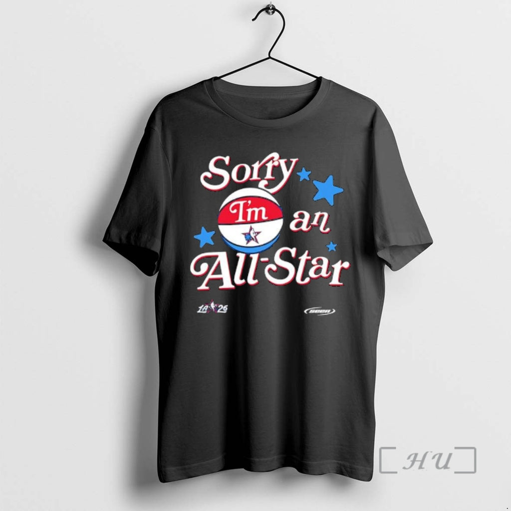 Officials Sorry Im An All Star Logo T-Shirts, Hoodie, Sweatshirt | RetroVerseTees.com