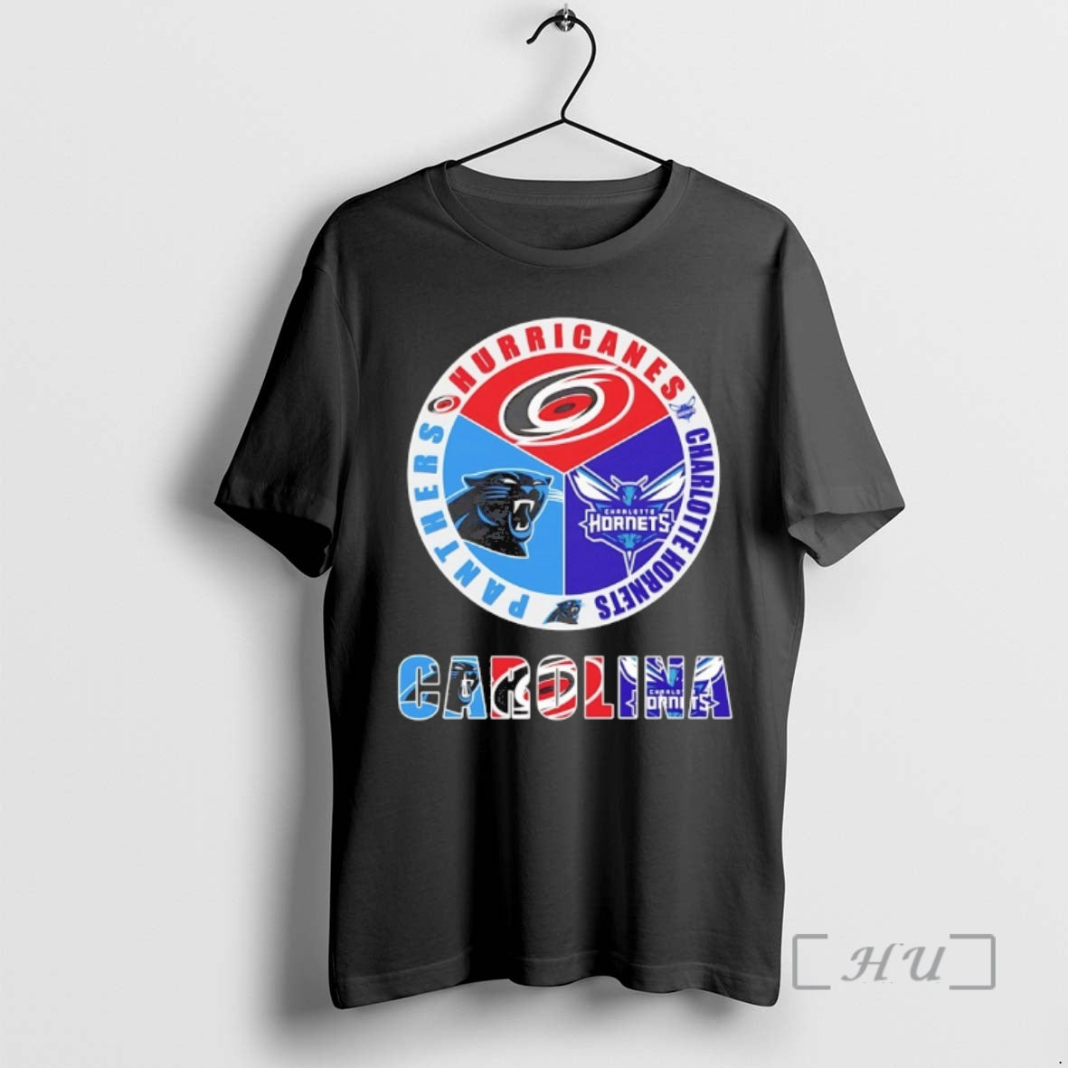 Officials Sports In Carolina Hurricanes Charlotte Hornets Panthers T-Shirts, Hoodie, Sweatshirt | RetroVerseTees.com