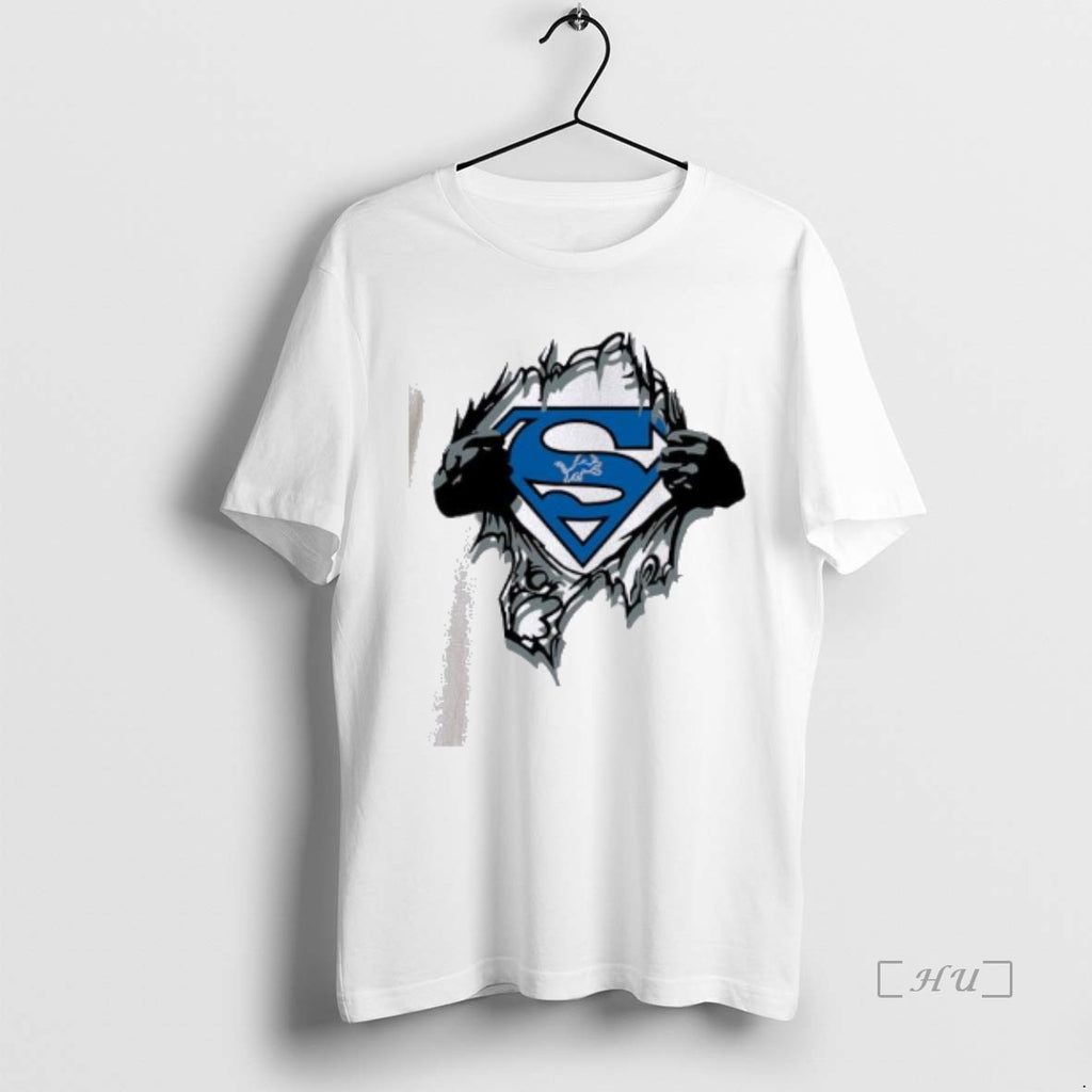 Officials Superhero Detroit Lions T-Shirts, Hoodie, Sweatshirt | RetroVerseTees.com