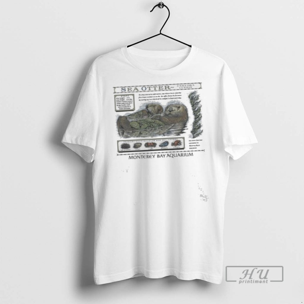 Officials Taylor Sea O Tter Emhydra Lutris Monterey Bay Aquarium Otter T Shirt
