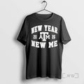 Officials Texas Am Aggies New Year New Me 2026 Logo T-Shirts, Hoodie, Sweatshirt | RetroVerseTees.com