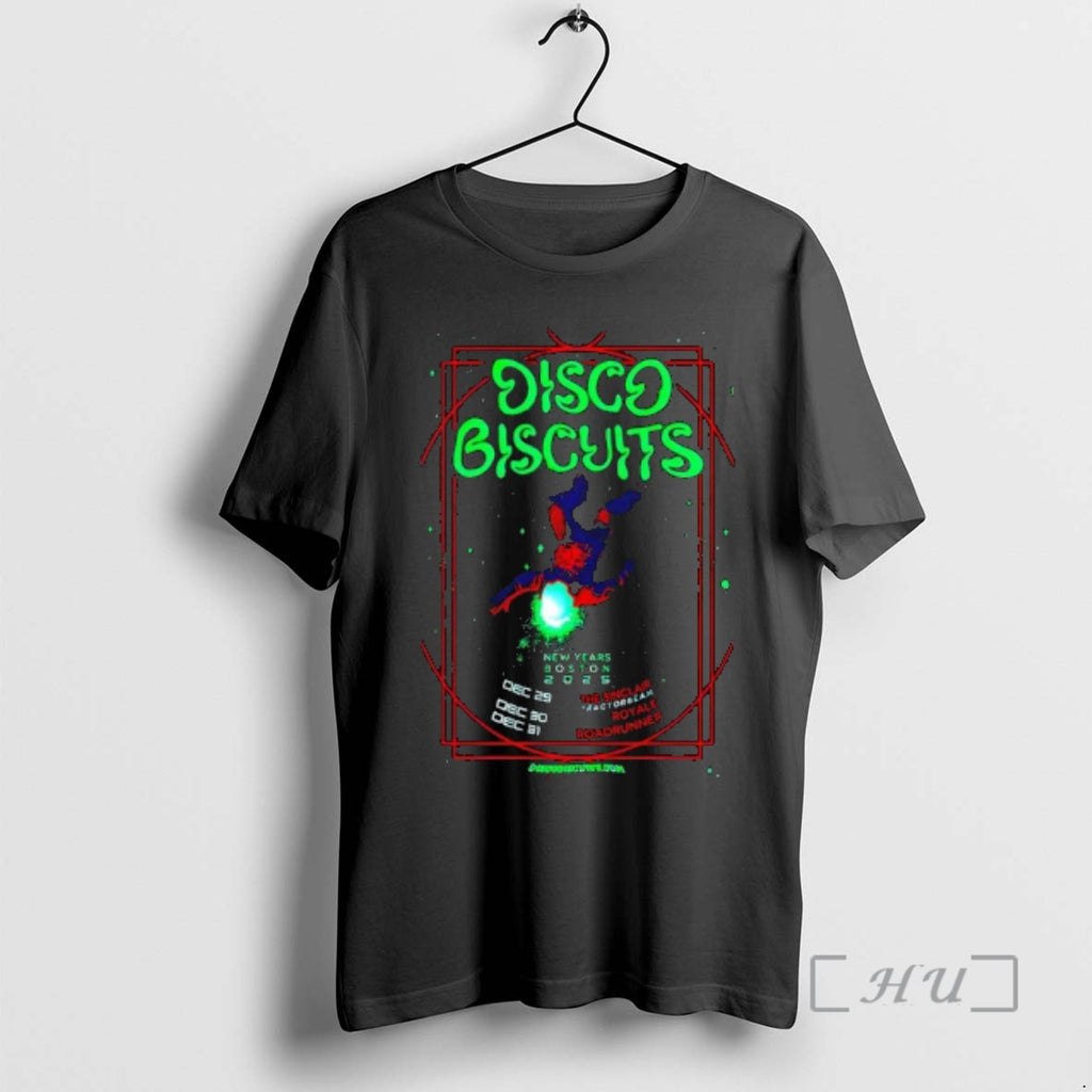 Officials The Disco Biscuits Dec 29 31 2025 Boston Ma T-Shirts, Hoodie, Sweatshirt | RetroVerseTees.com