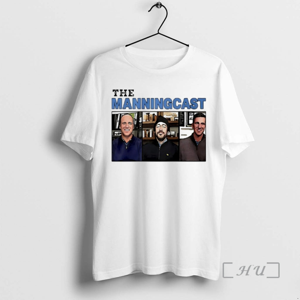 Officials The Manningcast Peyton And Eli Manning T-Shirts, Hoodie, Sweatshirt | RetroVerseTees.com
