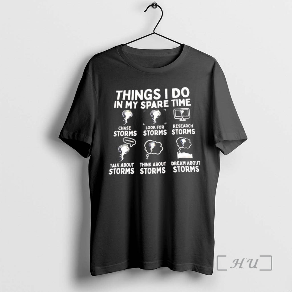 Officials Things I Do In My Spare Time Storms T-Shirts, Hoodie, Sweatshirt | RetroVerseTees.com