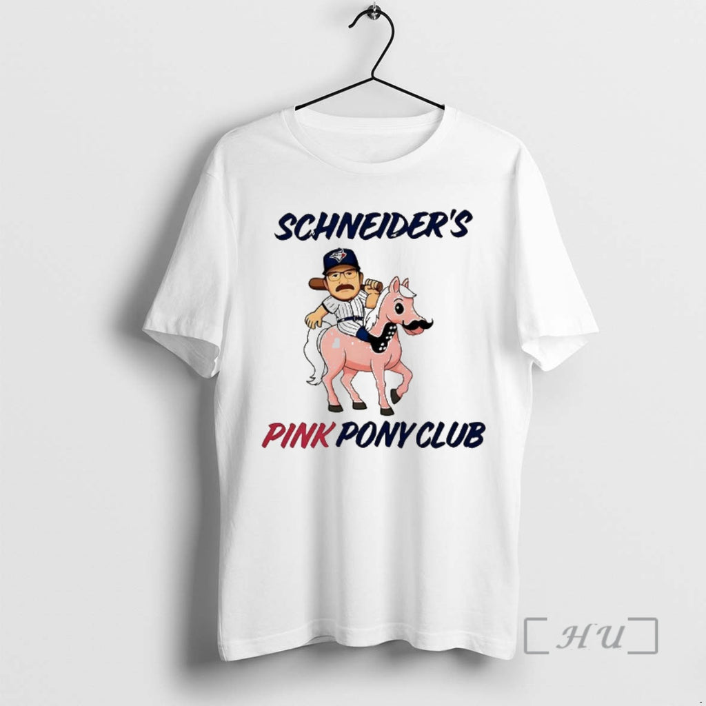 Officials Toronto Blue Jays Basketball Davis Schneider Pink Pony Club Pink Horse Mustache Premium T-Shirts, Hoodie,...