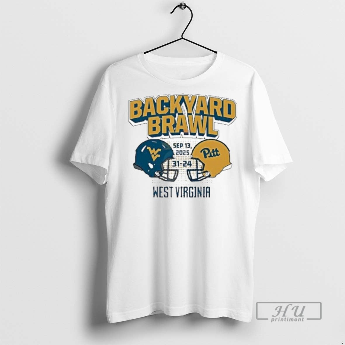 Officials Trending Backyard Brawl West Virginia Vs Pittsburgh Panthers 31 24 2025 T Shirt