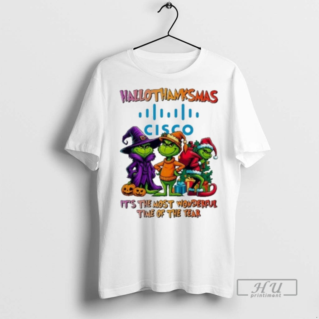 Officials Trending The Grinch Cisco Logo Hallothanksmas Its The Most Wonderful Time Of The Year
