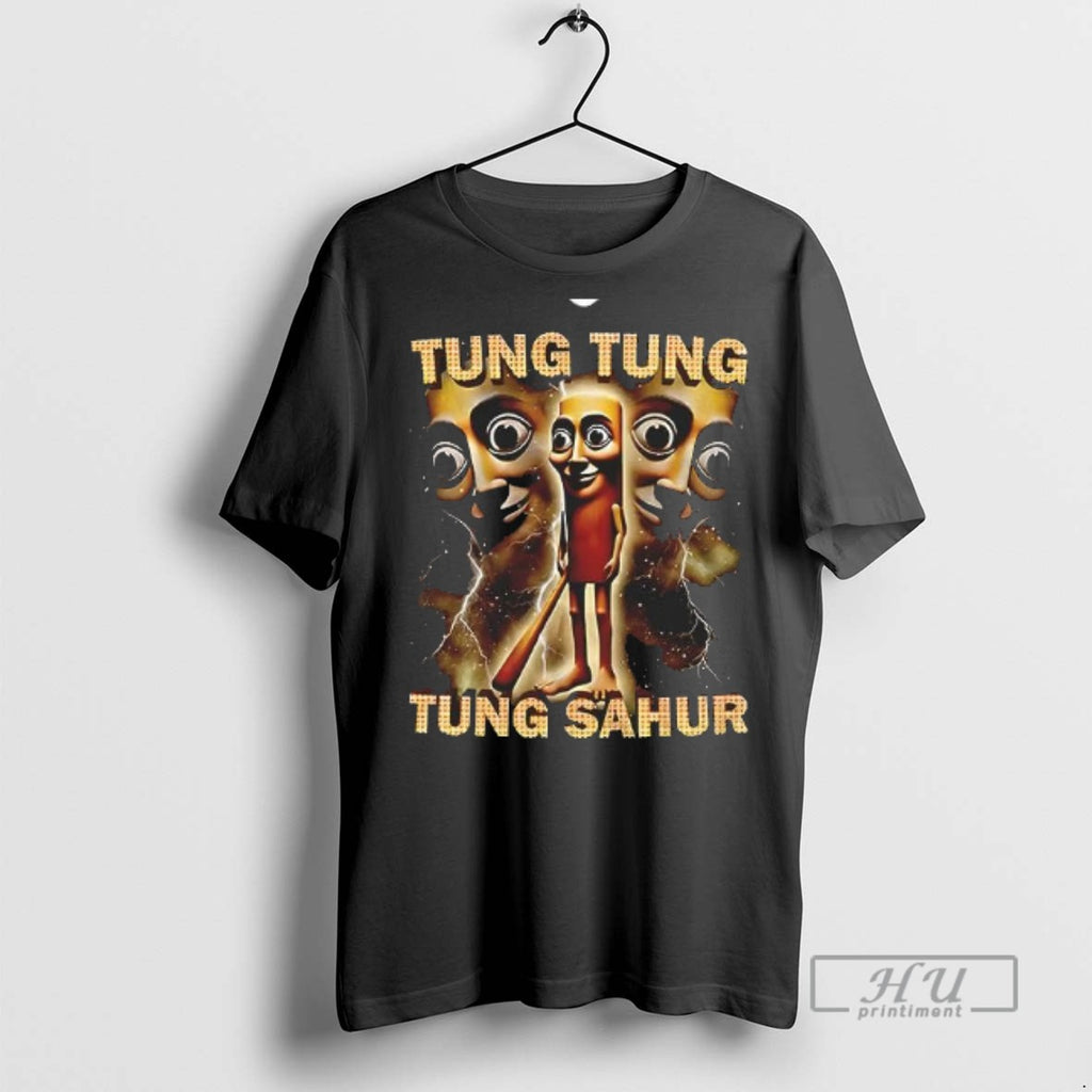 Officials Trendy Tung Tung Tung Sahur Funny Baseball Bat Meme T Shirts
