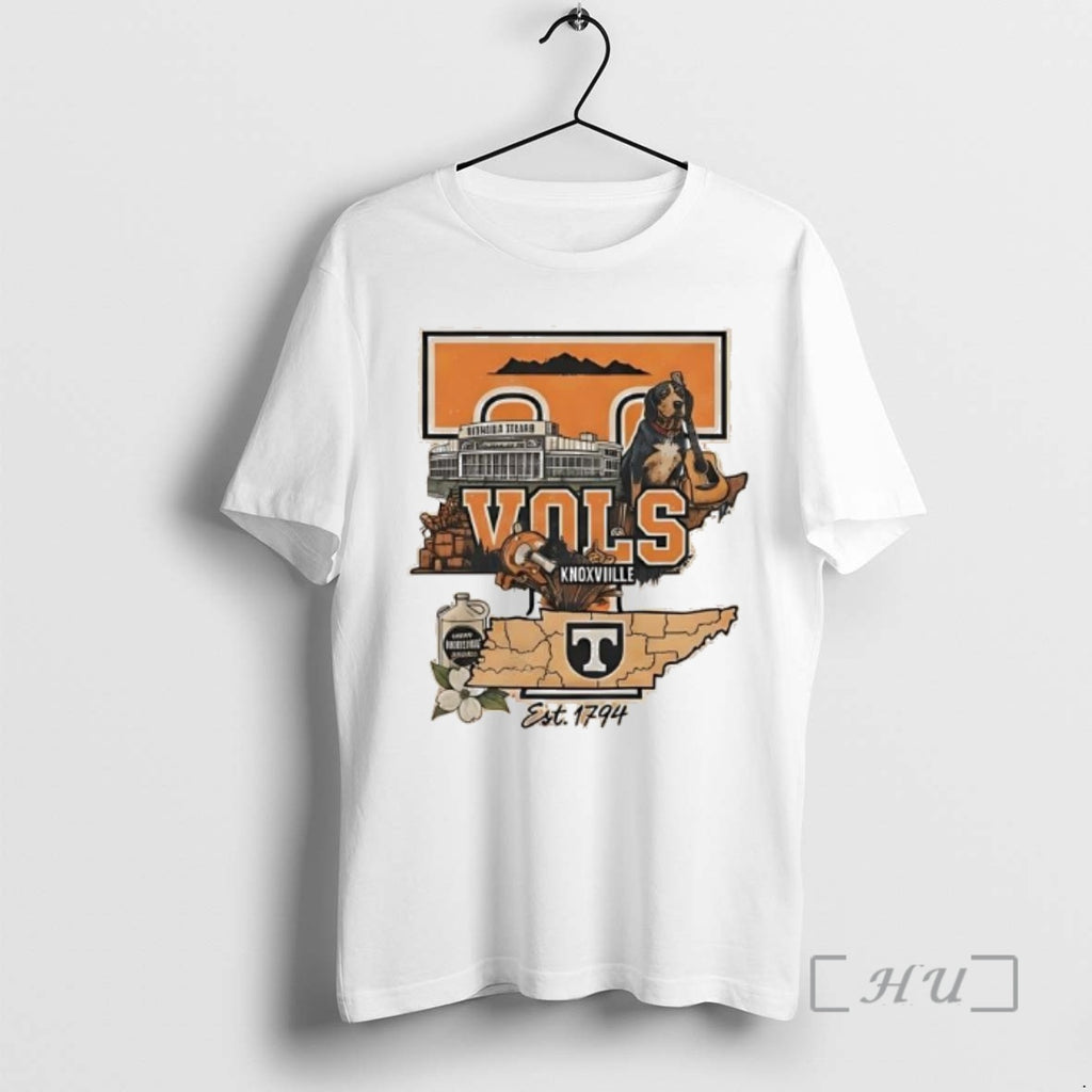 Officials University Of Tennessee Volunteers Knoxville Est 1794 Graphic T-Shirts, Hoodie, Sweatshirt | RetroVerseTees.com