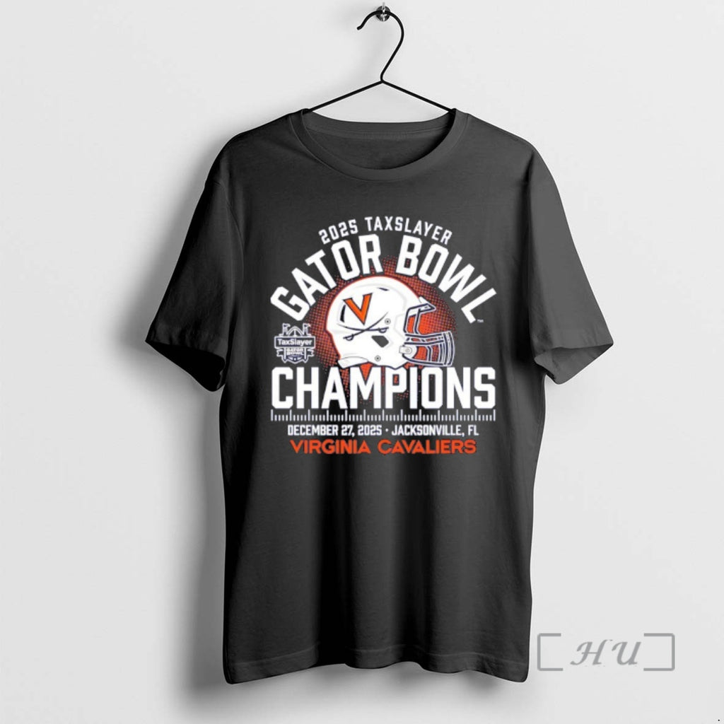 Officials Virginia Cavaliers 25 Texaslayer Gator Bowl Champions T-Shirts, Hoodie, Sweatshirt | RetroVerseTees.com