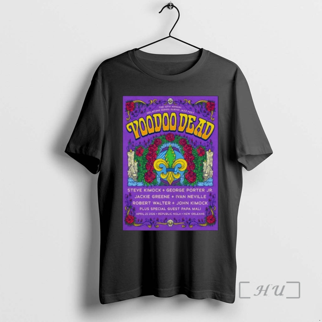 Officials Voodoo Dead Republic Nola In New Orleans La April 25 2026 Premium T Shirts Hoodie, Sweatshirt | RetroVerseTees.com