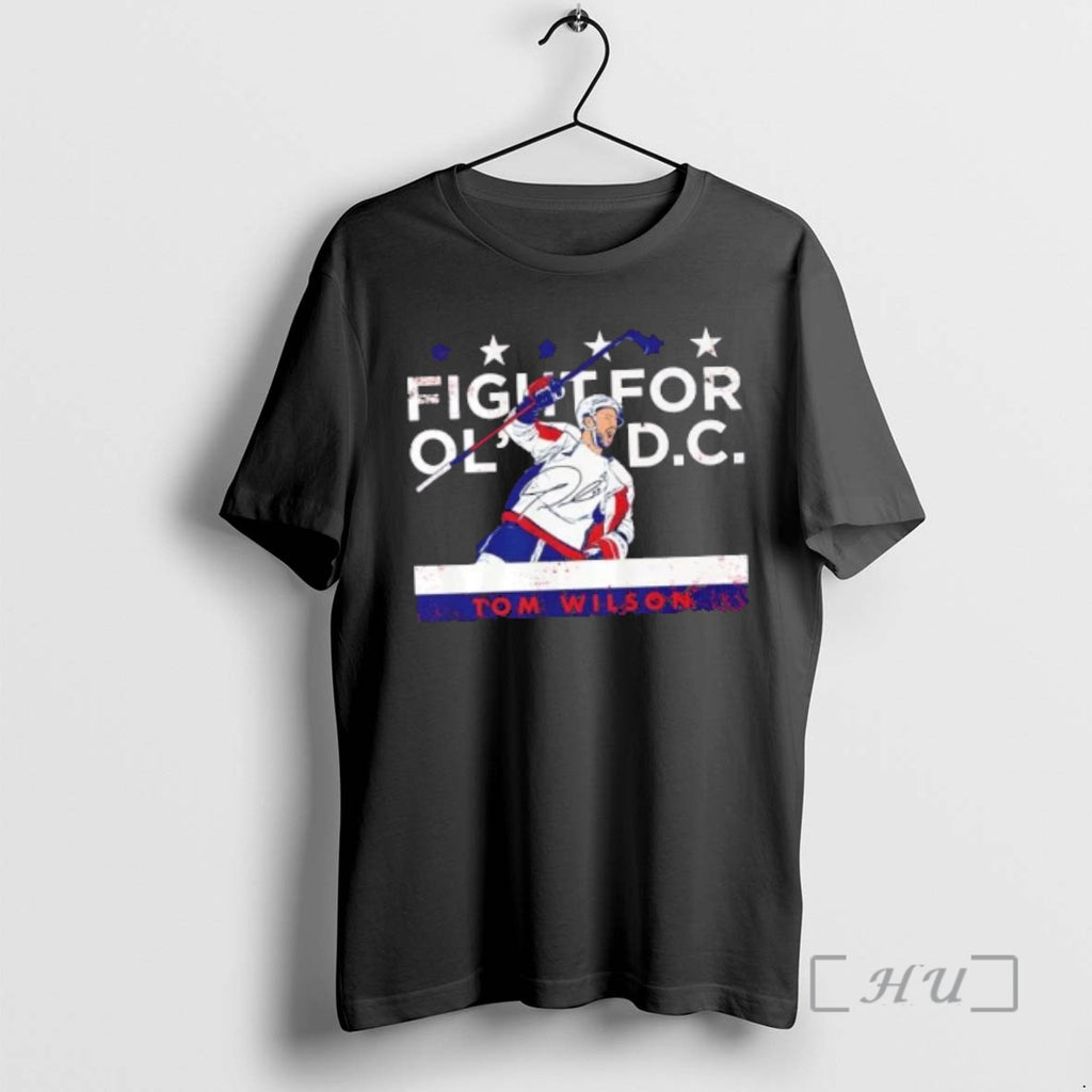 Officials Washington Capitals Tom Wilson Fight For Old Dc T-Shirts, Hoodie, Sweatshirt | RetroVerseTees.com