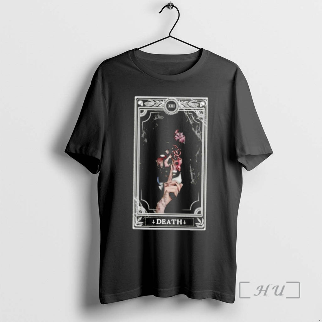 Officials Wednesday Addams Death Tarot Card Xiii Gothic T-Shirts, Hoodie, Sweatshirt | RetroVerseTees.com