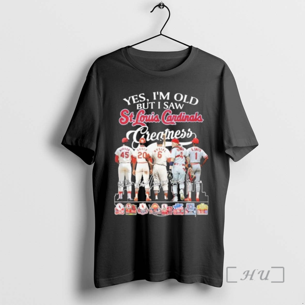 Officials Yes Im Old But I Saw St Louis Cardinals 2026 Greatness Premium T Shirts Hoodie, Sweatshirt | RetroVerseTees.com