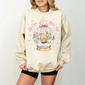 Oh Come Let Us Adore Him Sweatshirt, Coquette Bow Christmas Tree Sweatshirt, Nativity Scene Christmas Shirt, Oh Holy...