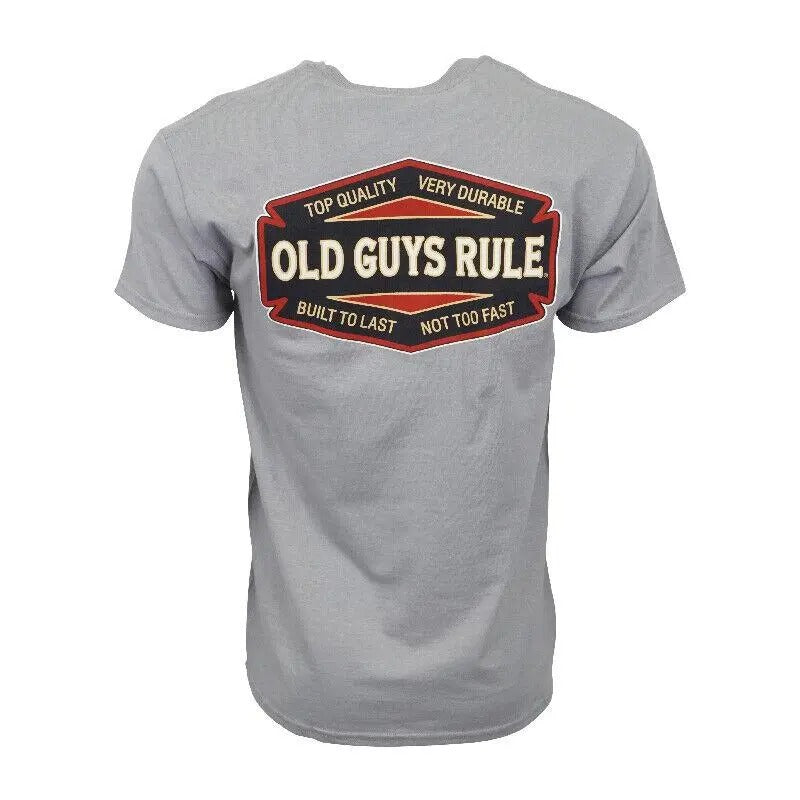 Old Guys Rules Mens Built To Last T Shirt crew neck plaid Cotton Crewneck Hoodie, Sweatshirt | RetroVerseTees.com