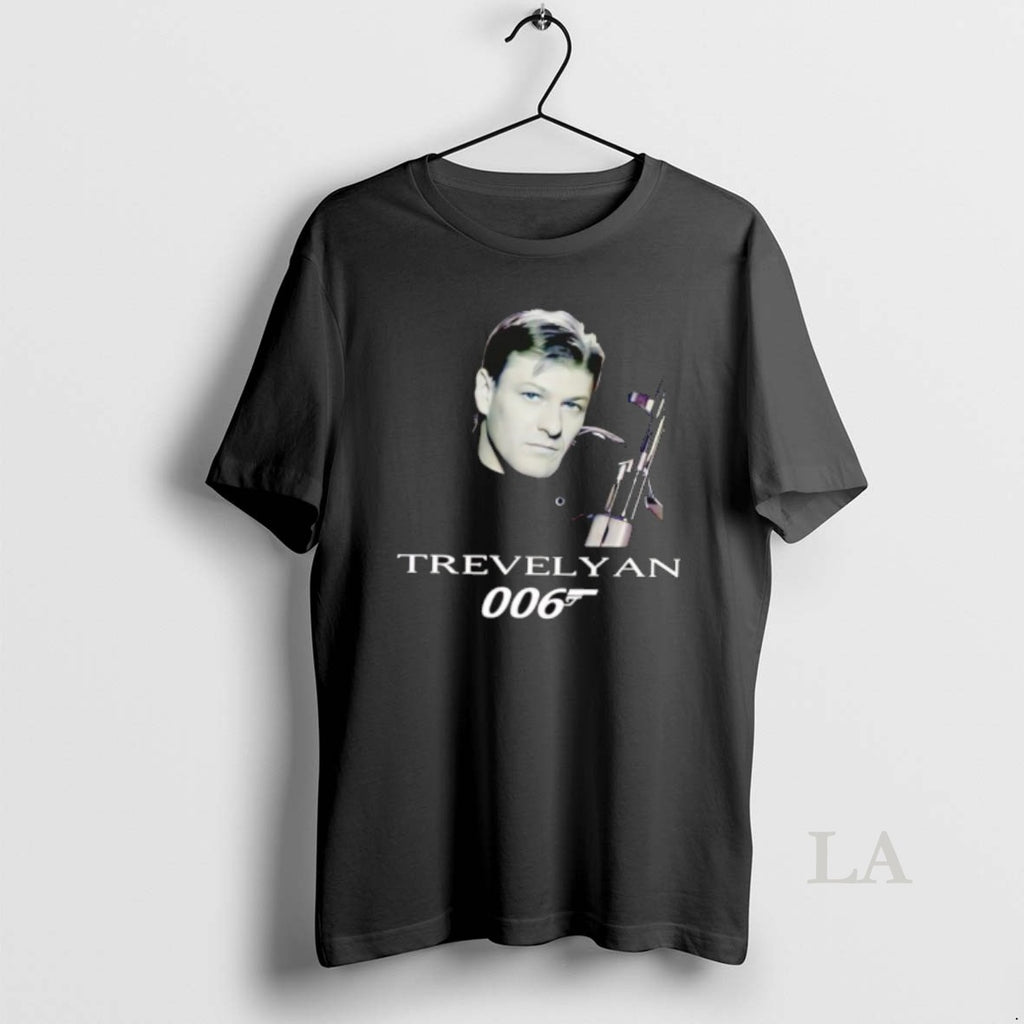 Original Alec Trevelyan James Bond Goldeneye 006 T-Shirts, Hoodie, Sweatshirt | RetroVerseTees.com