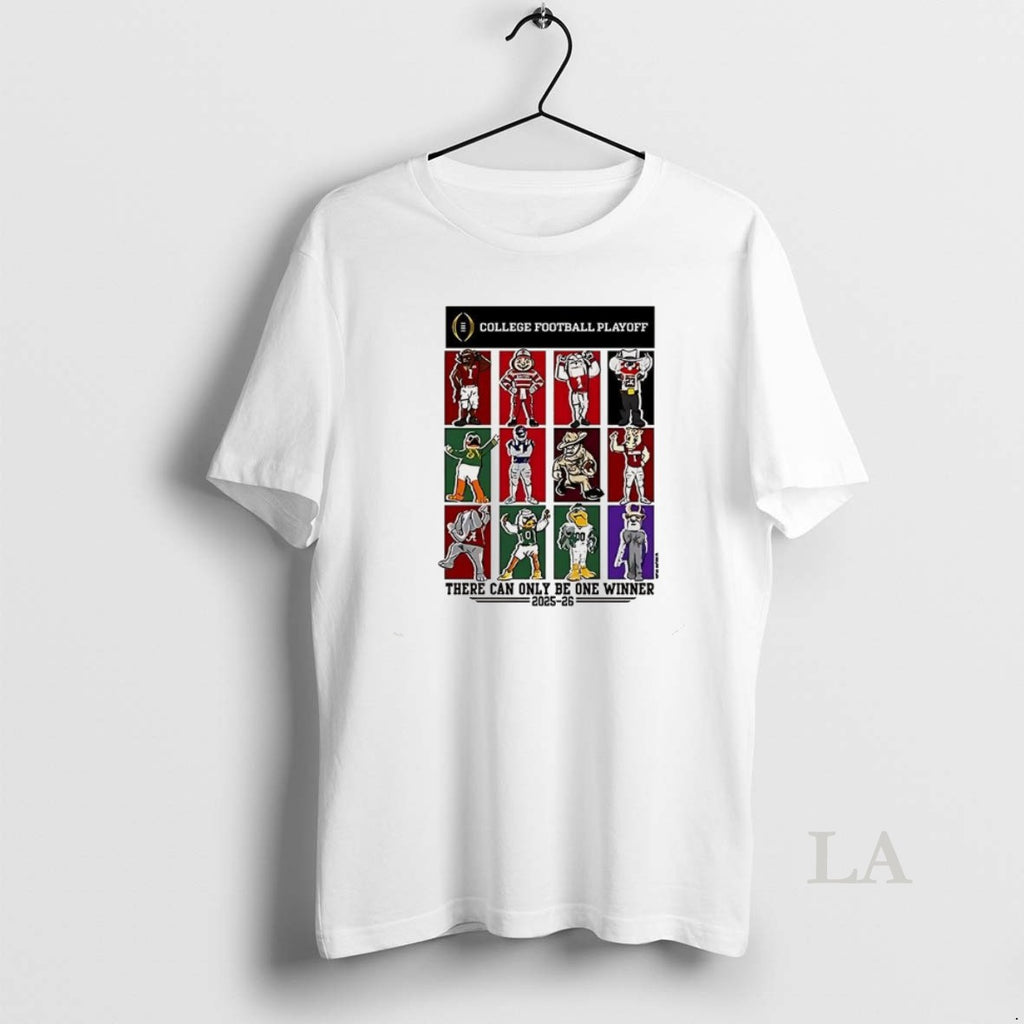 Original College Football Playoff 12 Team Mascots 2025 2026 T-Shirts, Hoodie, Sweatshirt | RetroVerseTees.com