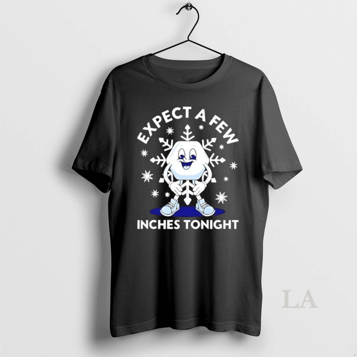 Original Expect A Few Inches Tonight Snowflake T-Shirts, Hoodie, Sweatshirt | RetroVerseTees.com