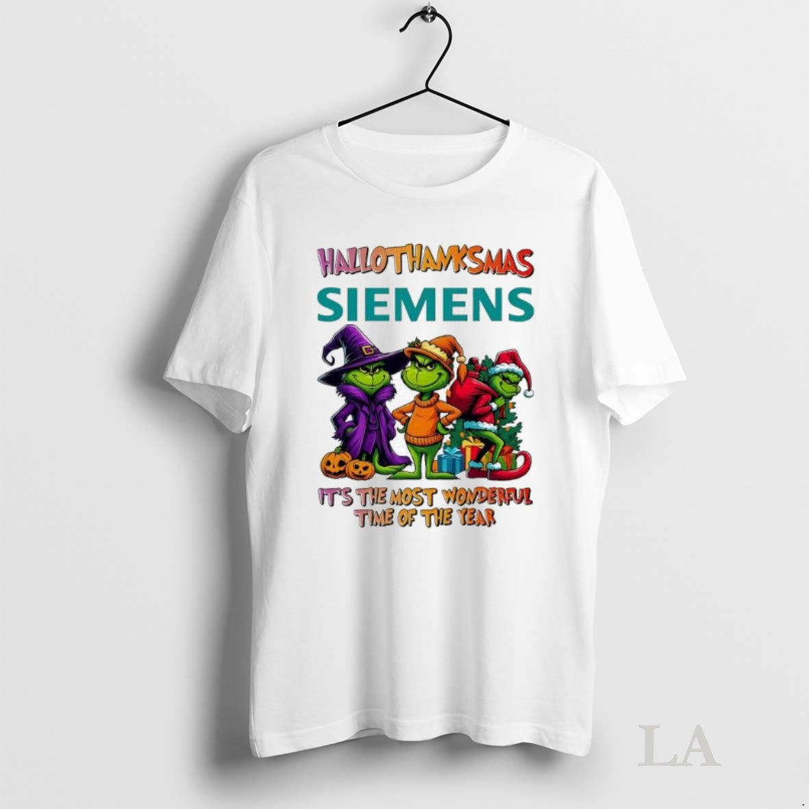 Original Grinch Hallothanksmas X Siemens Logo Its The Most Wonderful Time Of The Year